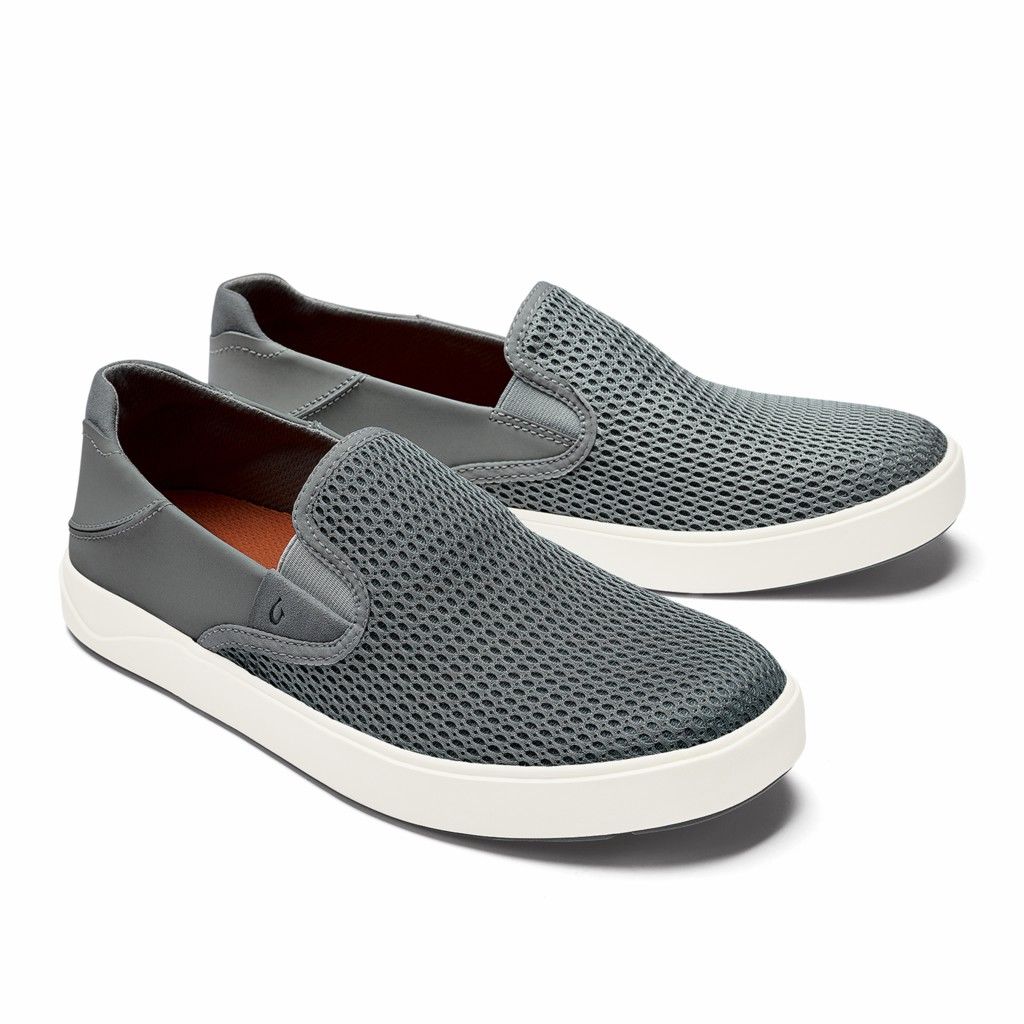 Olukai Men's Lae ahi Slip On Shoe - Poi US087-932